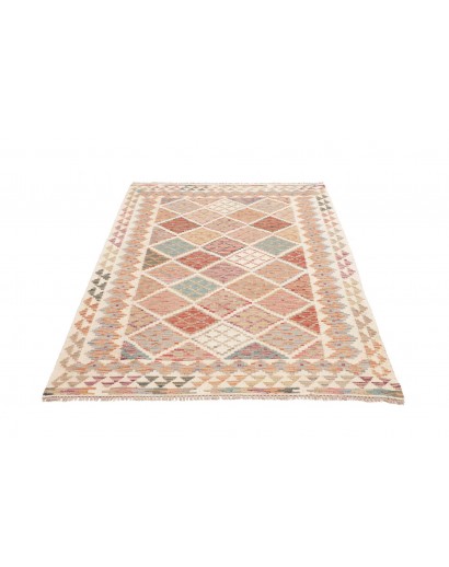 Tappeto Kilim Afghanistan marrone 121x182