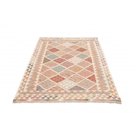 Tappeto Kilim Afghanistan marrone 121x182