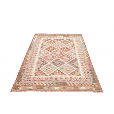 Tappeto Kilim Afghanistan marrone 124x183