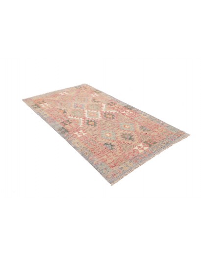 Tappeto Kilim Afghanistan marrone bianco 117x197