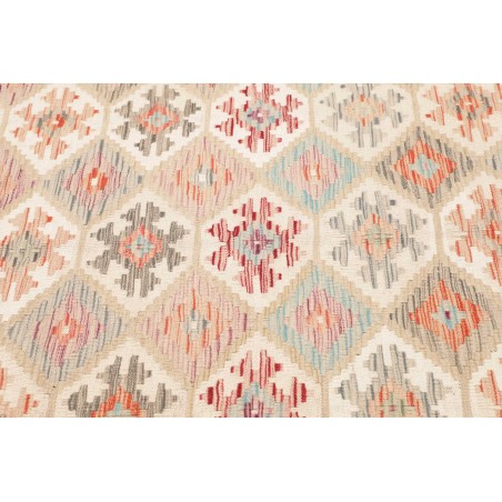 Tappeto Kilim Afghanistan giallo beige 155x198