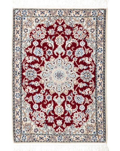 Tappeto Nain 9La Persia bianco marrone 65x95