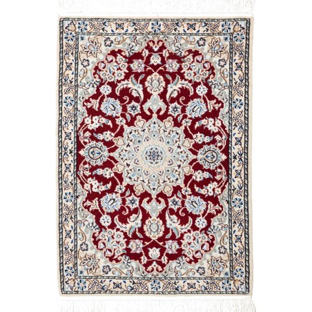 Tappeto Nain 9La Persia bianco marrone 65x95