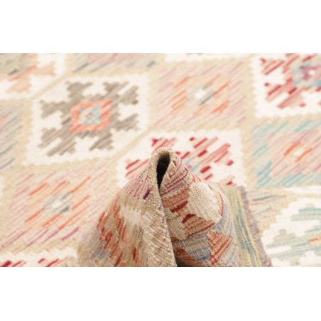 Tappeto Kilim Afghanistan giallo beige 155x198