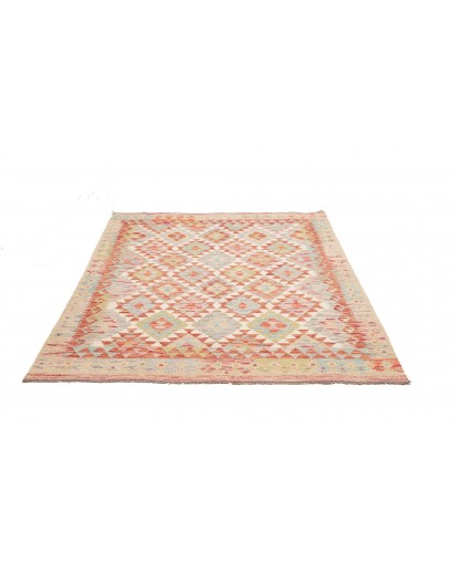 Tappeto Kilim Afghanistan beige marrone 152x187