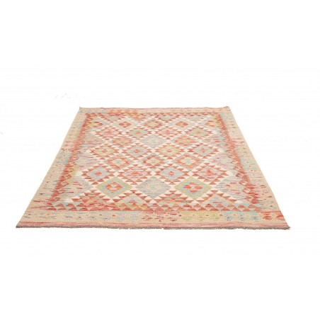 Tappeto Kilim Afghanistan beige marrone 152x187
