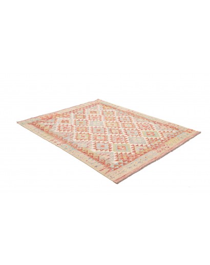 Tappeto Kilim Afghanistan beige marrone 152x187
