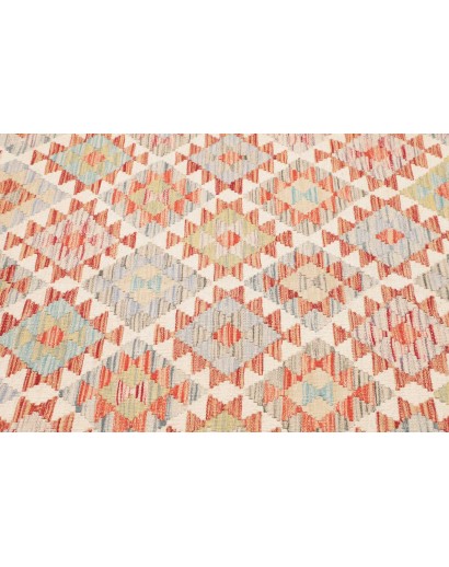 Tappeto Kilim Afghanistan beige marrone 152x187