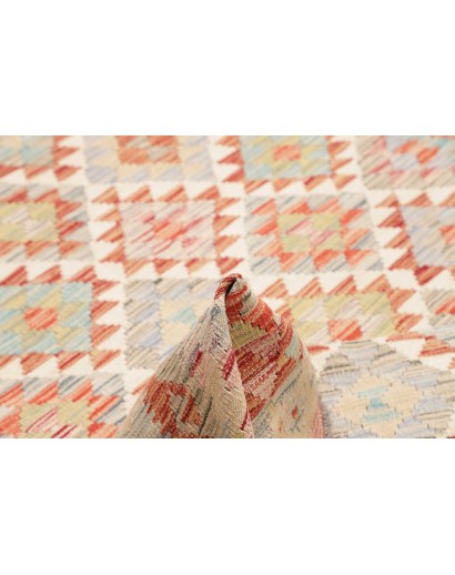 Tappeto Kilim Afghanistan beige marrone 152x187