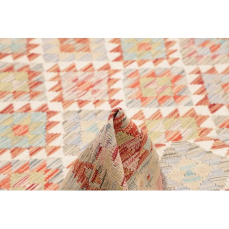 Tappeto Kilim Afghanistan beige marrone 152x187