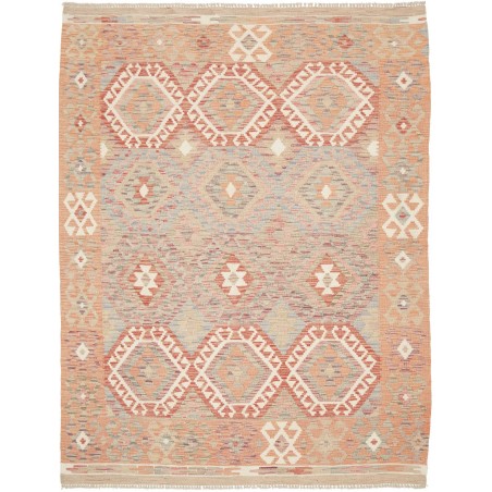 Tappeto Kilim Afghanistan marrone 155x201