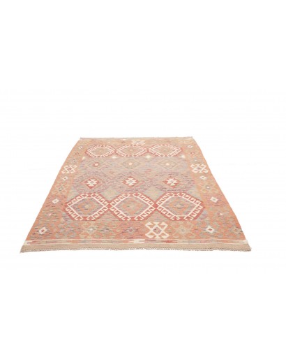 Tappeto Kilim Afghanistan marrone 155x201