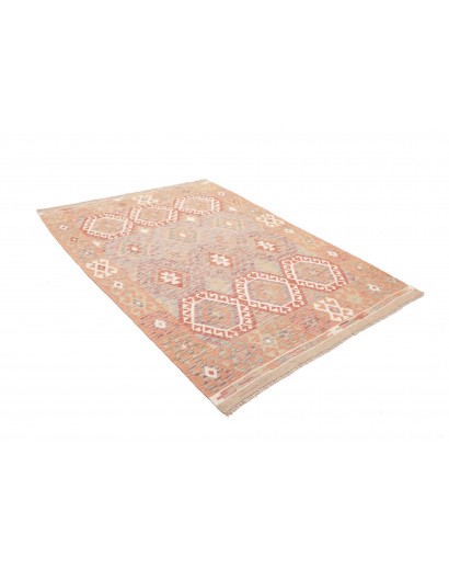 Tappeto Kilim Afghanistan marrone 155x201