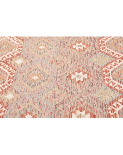 Tappeto Kilim Afghanistan marrone 155x201