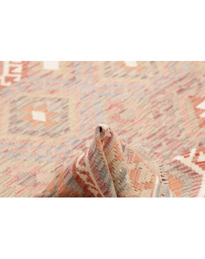 Tappeto Kilim Afghanistan marrone 155x201