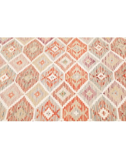 Tappeto Kilim Afghanistan giallo marrone 149x188