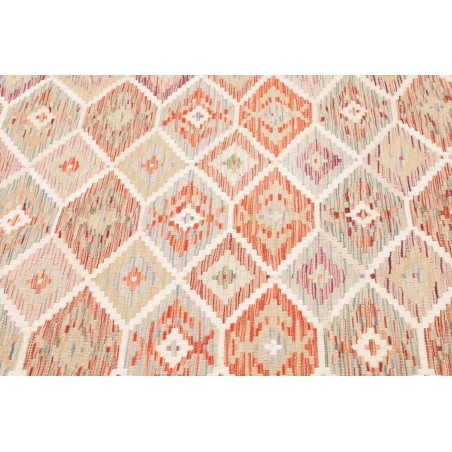 Tappeto Kilim Afghanistan giallo marrone 149x188