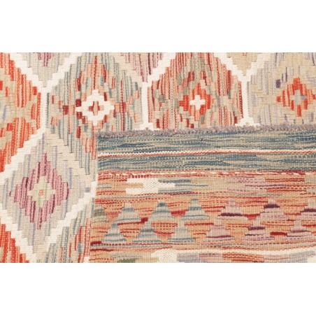 Tappeto Kilim Afghanistan giallo marrone 149x188