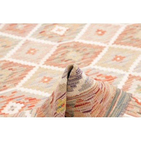 Tappeto Kilim Afghanistan giallo marrone 149x188