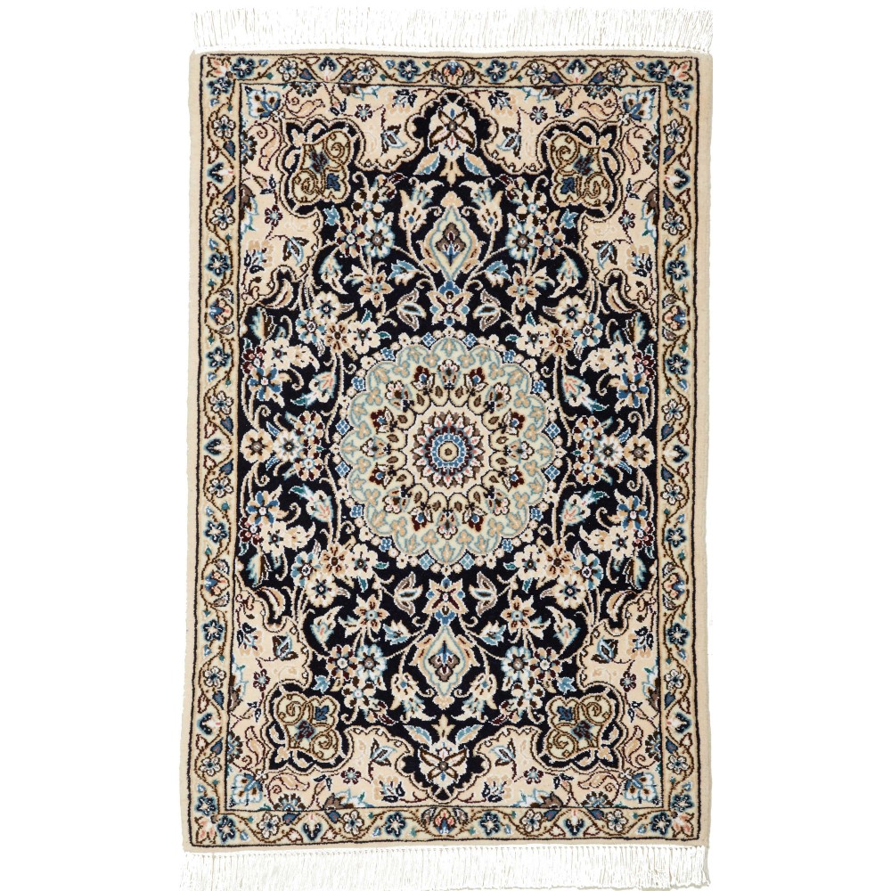 Tappeto Nain 9La Persia blu 60x93 Tappeto Nain 9La Persia blu 60x93
