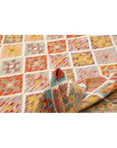 Tappeto Kilim Afghanistan marrone 152x201