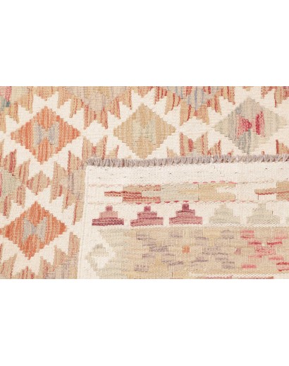 Tappeto Kilim Afghanistan giallo marrone 150x199