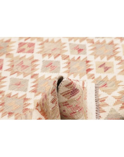 Tappeto Kilim Afghanistan giallo marrone 150x199