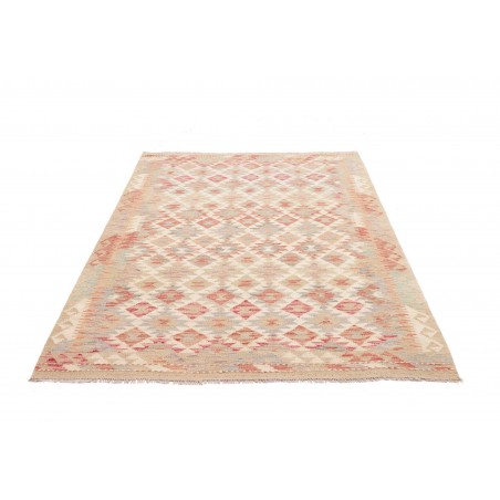 Tappeto Kilim Afghanistan beige marrone 151x209