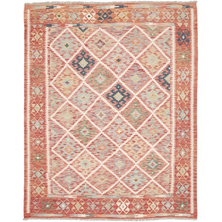 Tappeto Kilim Afghanistan marrone 160x197