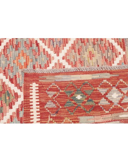 Tappeto Kilim Afghanistan marrone 160x197