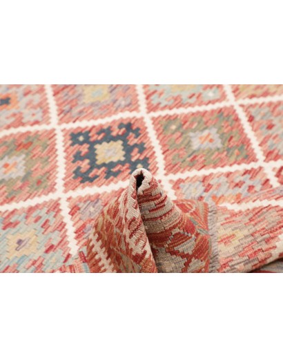 Tappeto Kilim Afghanistan marrone 160x197