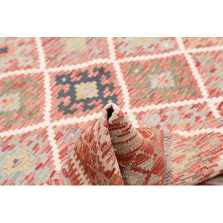 Tappeto Kilim Afghanistan marrone 160x197