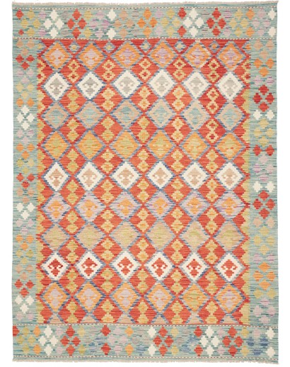 Tappeto Kilim Afghanistan marrone beige 172x231