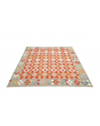 Tappeto Kilim Afghanistan marrone beige 172x231