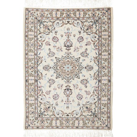 Tappeto Nain 6La Persia bianco grigio 65x90