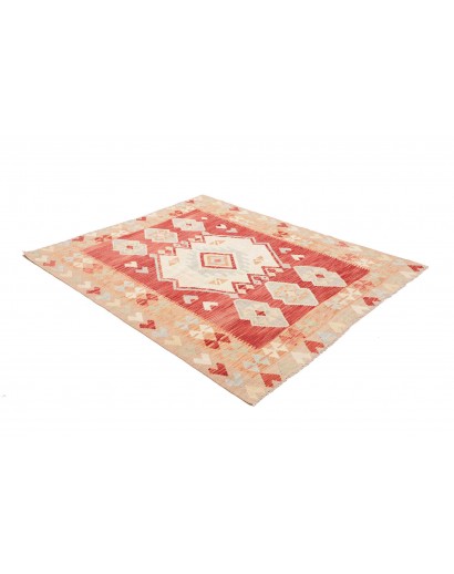 Tappeto Kilim Afghanistan marrone giallo 153x187