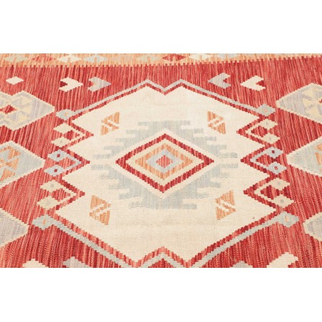 Tappeto Kilim Afghanistan marrone giallo 153x187