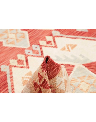 Tappeto Kilim Afghanistan marrone giallo 153x187