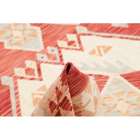 Tappeto Kilim Afghanistan marrone giallo 153x187