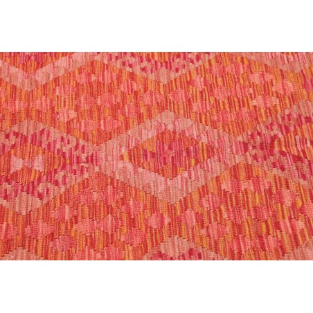 Tappeto Kilim Afghanistan rosso arancione 152x196