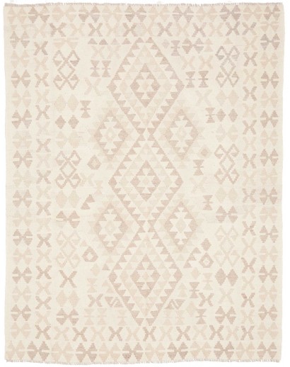 Tappeto Kilim Afghanistan bianco 145x189