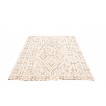 Tappeto Kilim Afghanistan bianco 145x189