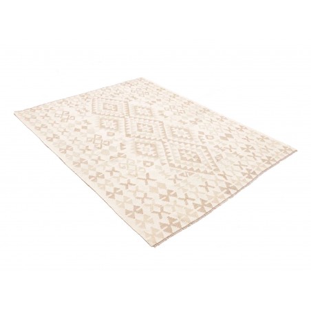 Tappeto Kilim Afghanistan bianco 145x189