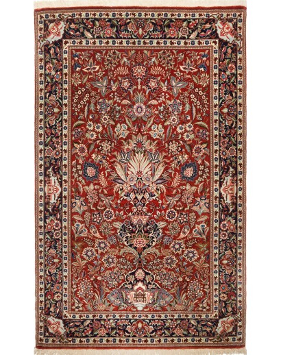 Tappeto Ilaam Persia marrone giallo 100x163