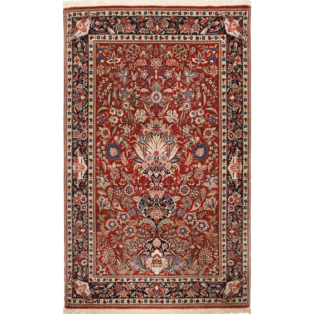 Tappeto Ilaam Persia marrone giallo 100x163 Tappeto Ilaam Persia marrone giallo 100x163
