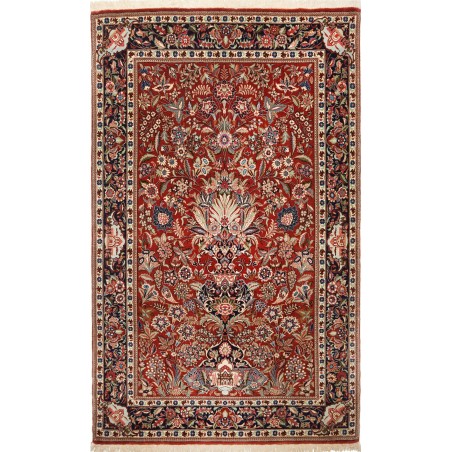 Tappeto Ilaam Persia marrone giallo 100x163