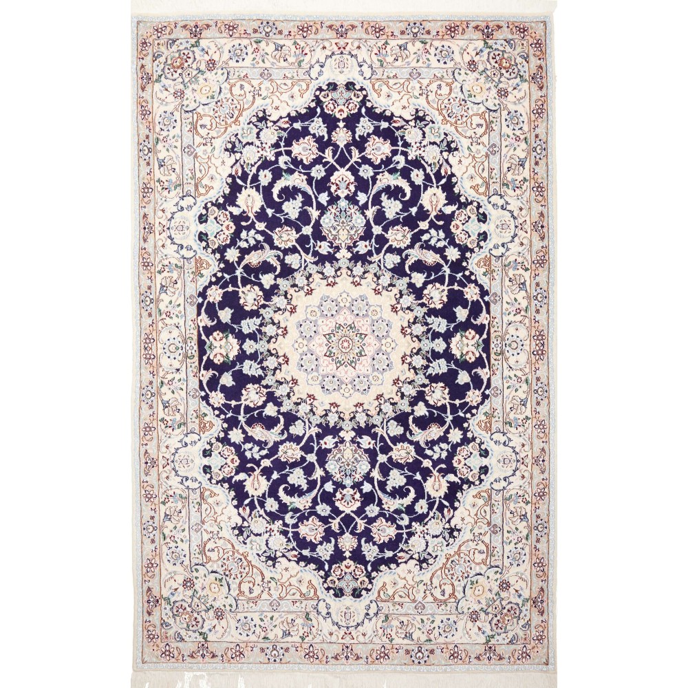 Tappeto Nain 9La Persia grigio 150x235 Tappeto Nain 9La Persia grigio 150x235