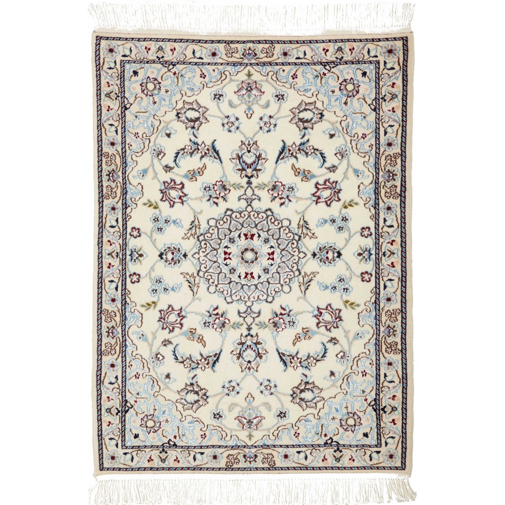 Tappeto Nain 6La Persia bianco 64x90 Tappeto Nain 6La Persia bianco 64x90