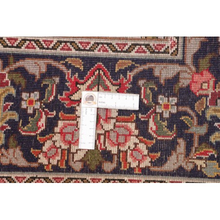 Tappeto Tabriz Persia marrone giallo 202x302