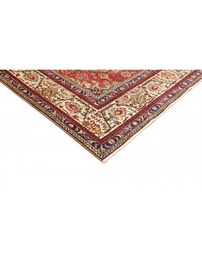 Tappeto Tabriz Persia marrone giallo 200x302